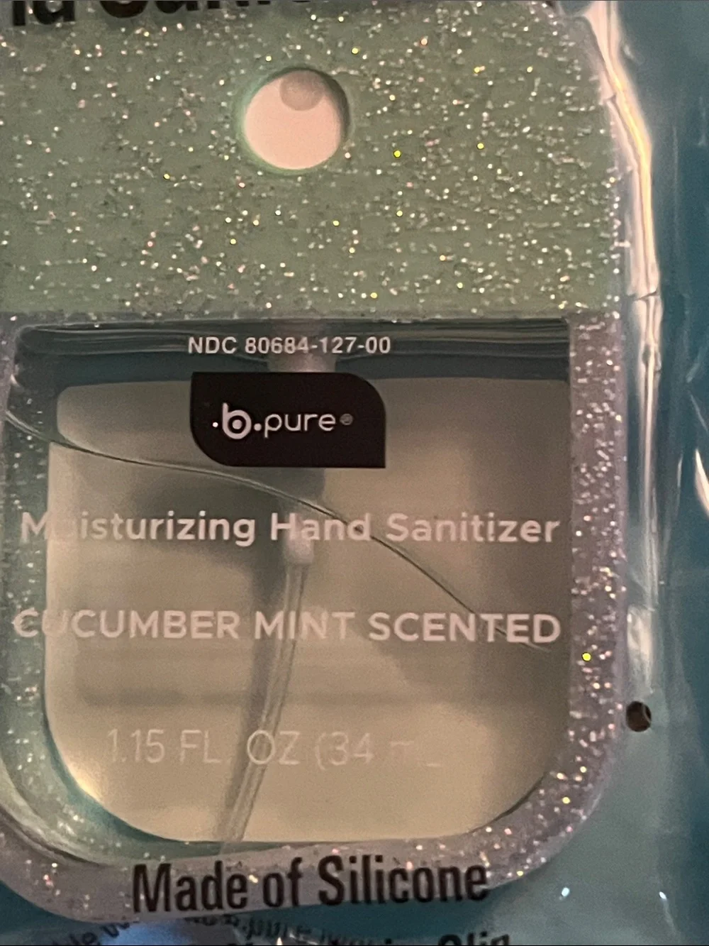Spray Hand Santizers in Matching Clip On Silicone Cases